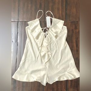 NWT sexy boy short onesie